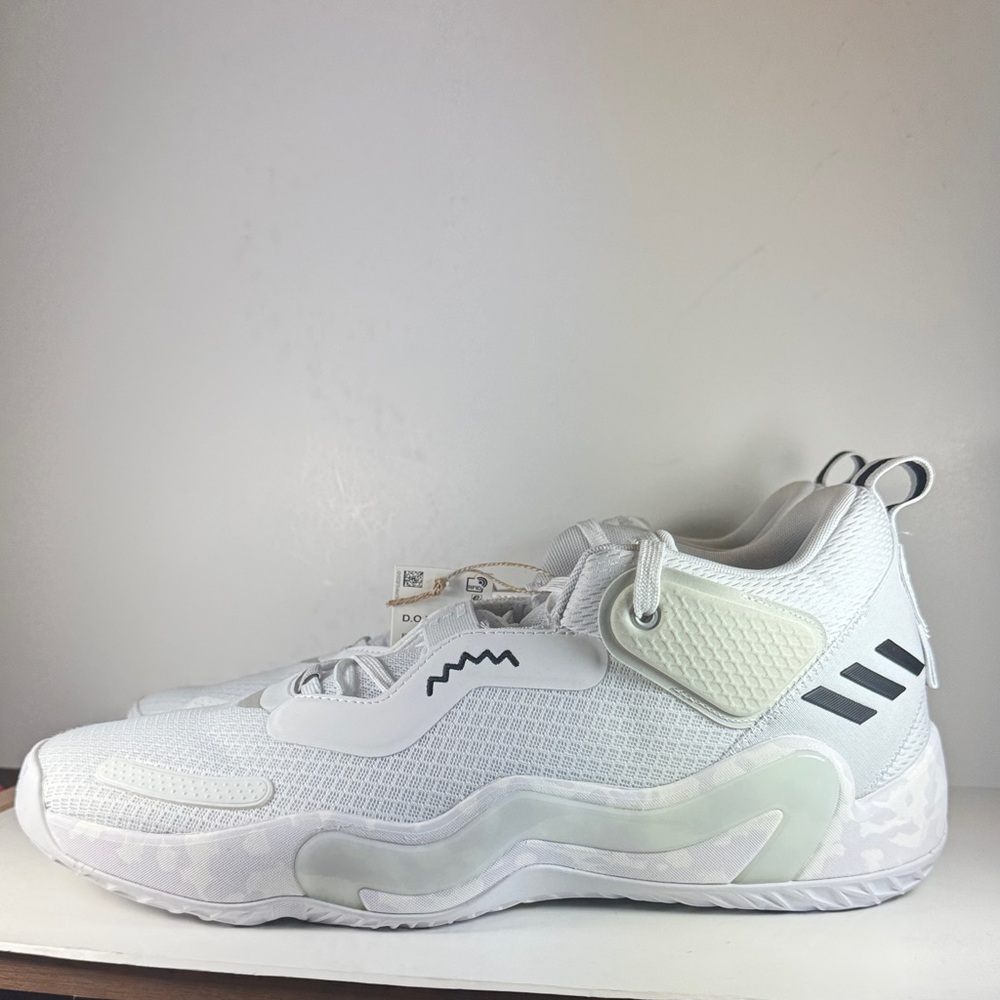 Adidas D.O.N. Issue 3 Cloud White Men’s Size 14 Basketball Sneakers